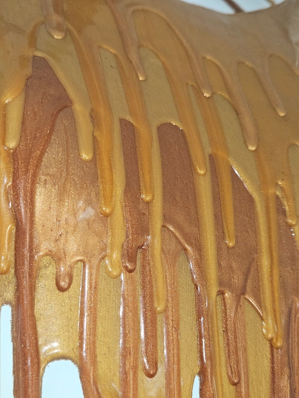 Silicone Gold Paint Drip Halter And Choker Set - Picture 3 of 16